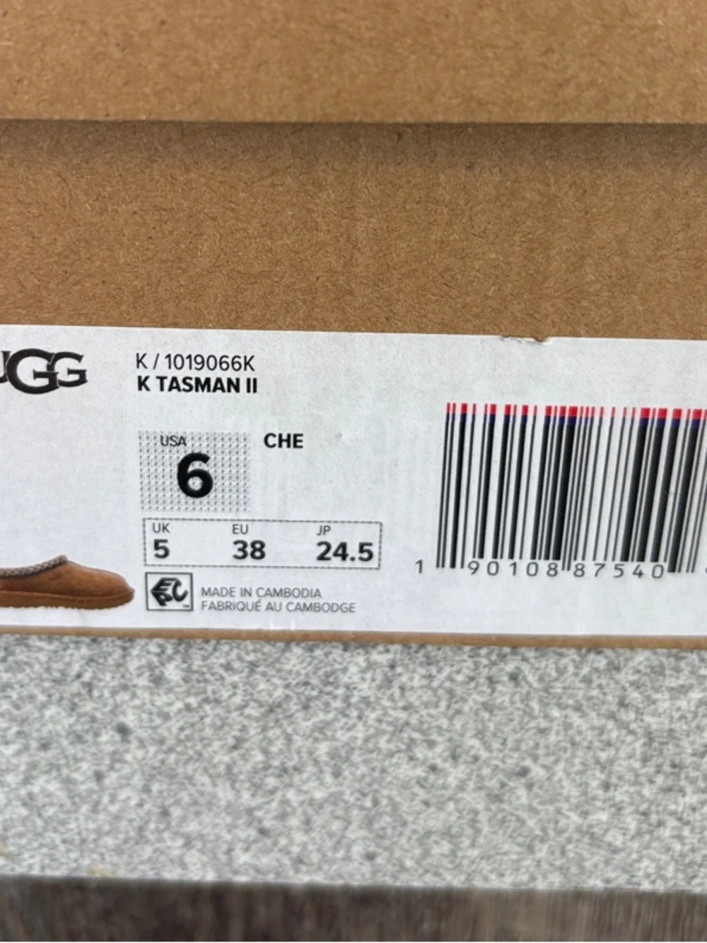 UGG suede upper